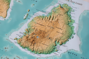 Carte de l'île Maurice géographie, régions et villes à connaître avant de partir