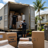 Déménager à l&rsquo;île Maurice : conteneur, déménageur, douane et ce qu&rsquo;on peut (ou non) importer