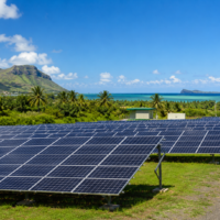 La transition énergétique à l&rsquo;île Maurice : solaire, éolien et objectifs 2030